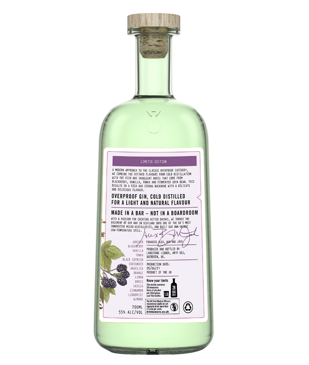 Porter's Rich Overproof Gin 55 700ml Wholly Spirits