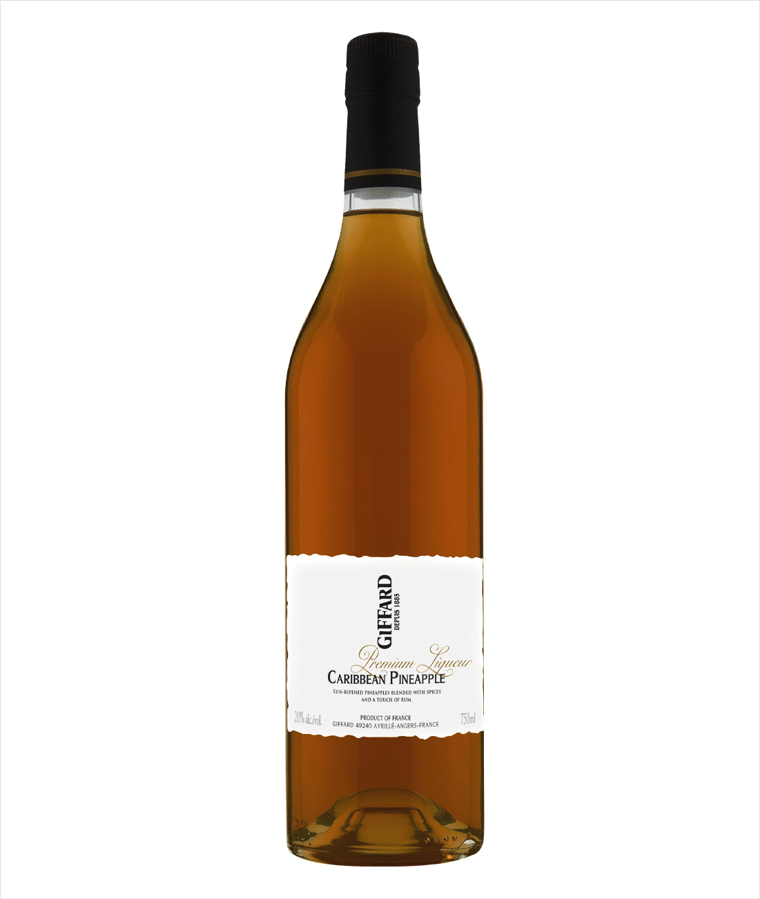 Giffard Premium Caribbean Pineapple Liqueur 20 700ml Wholly Spirits