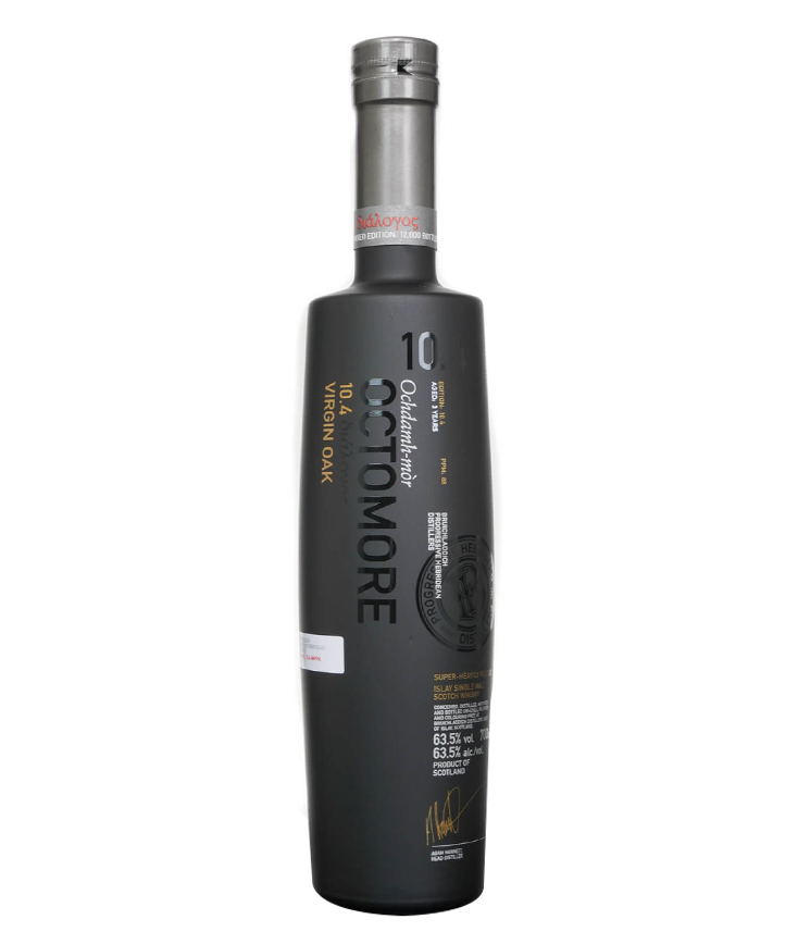 Octomore 10.4 - 63.5% - 700ml – Wholly Spirits 